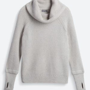 Cowl Neck Sweater with thumb holes